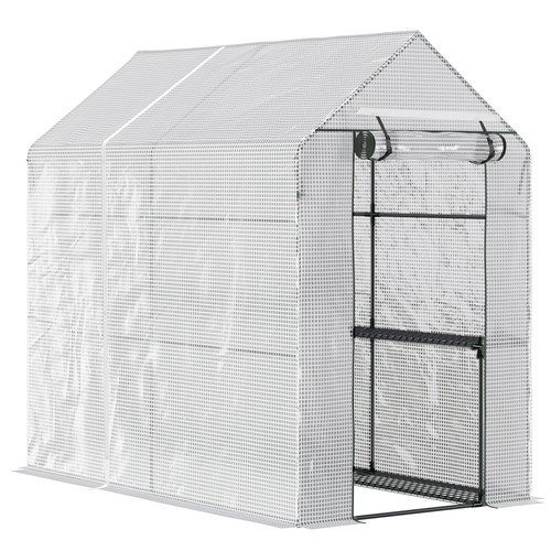 Outsunny 186x120x190cm walk - 186x120x190cm, walk-in