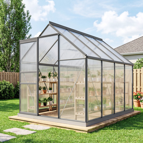 Polycarbonate walk garden - walk-in,