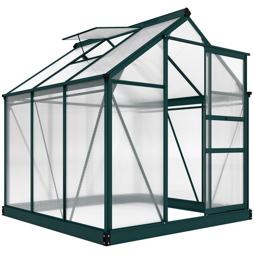 Outsunny 6x6ft walk - outsunny, walk-in